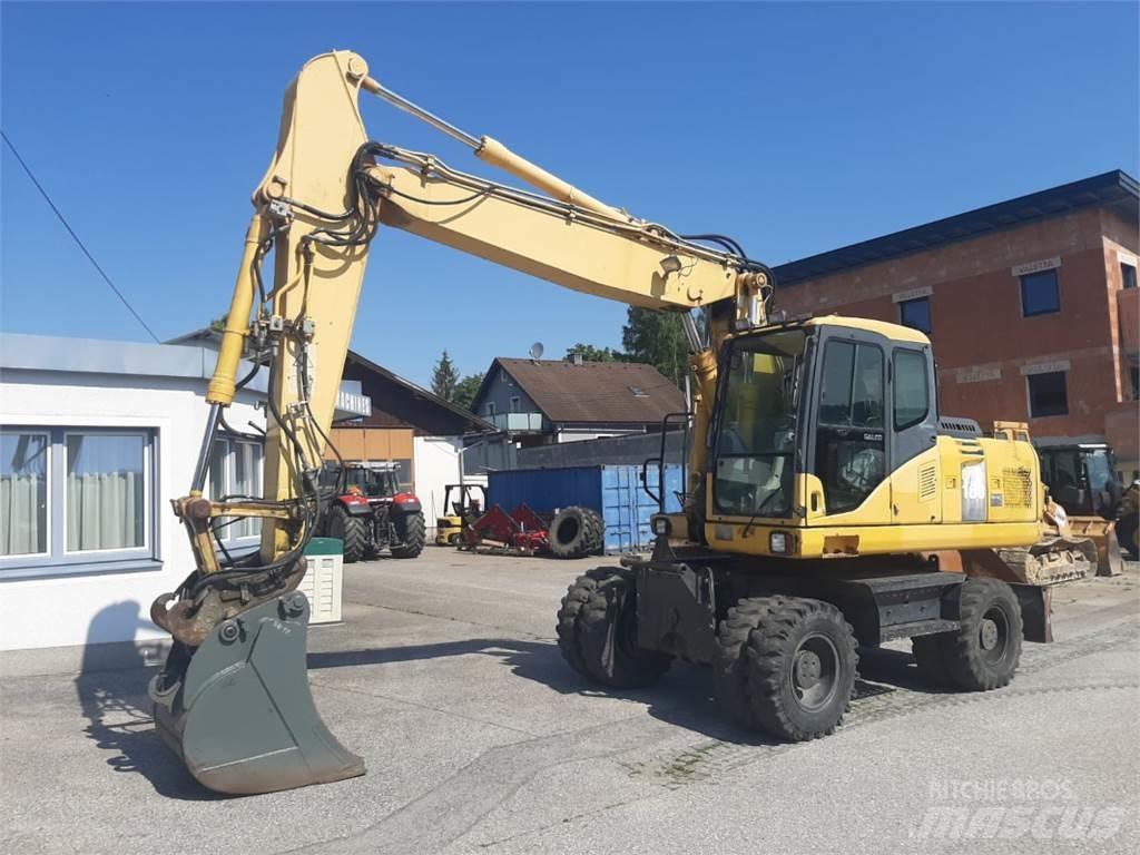 Komatsu PW180-7 ホイール式油圧ショベル（パワーショベル・ユンボ・バックホー）