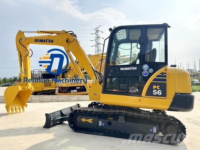 Komatsu PC 56 ミニ油圧ショベル 7t以下（ミニユンボ・ミニディガー）