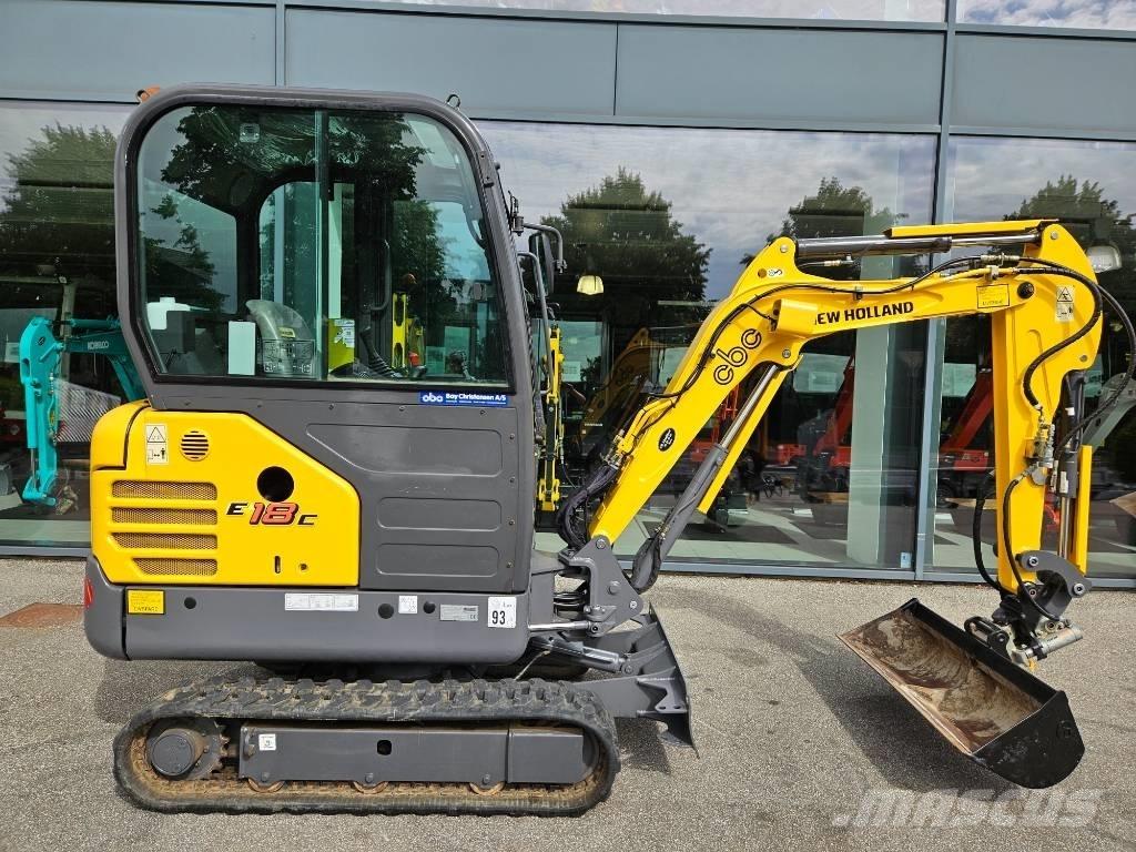 New Holland e18c ミニ油圧ショベル 7t以下（ミニユンボ・ミニディガー）