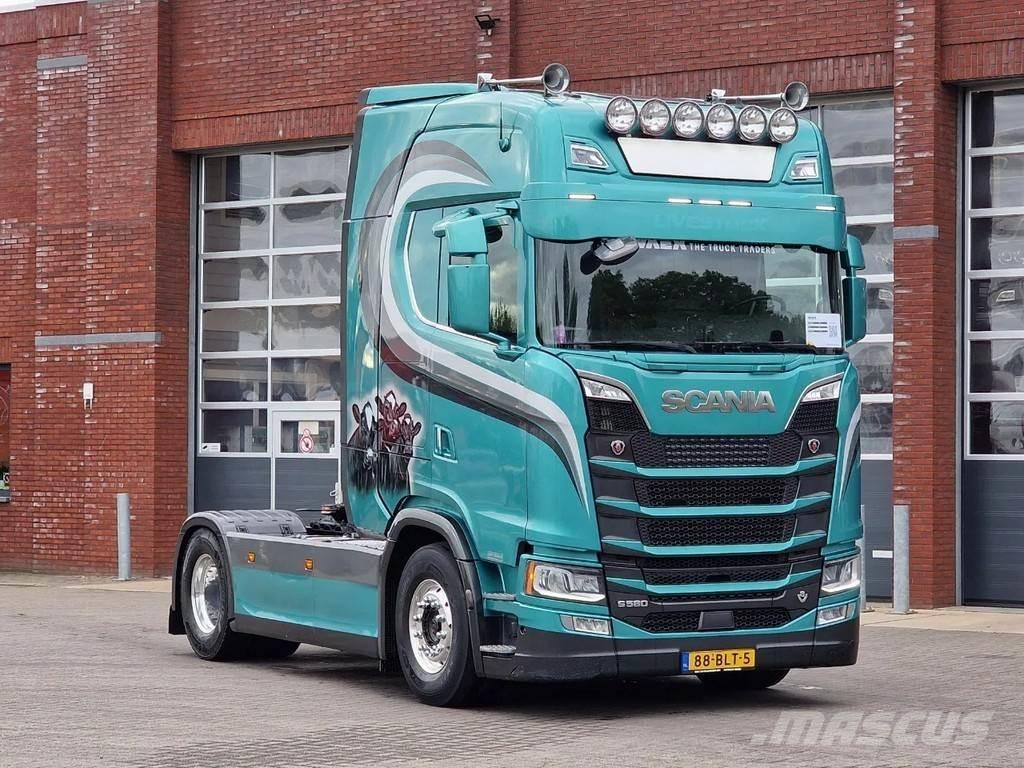 Scania S580 A4x2NB 中古トラクターヘッド | トレーラーヘッド