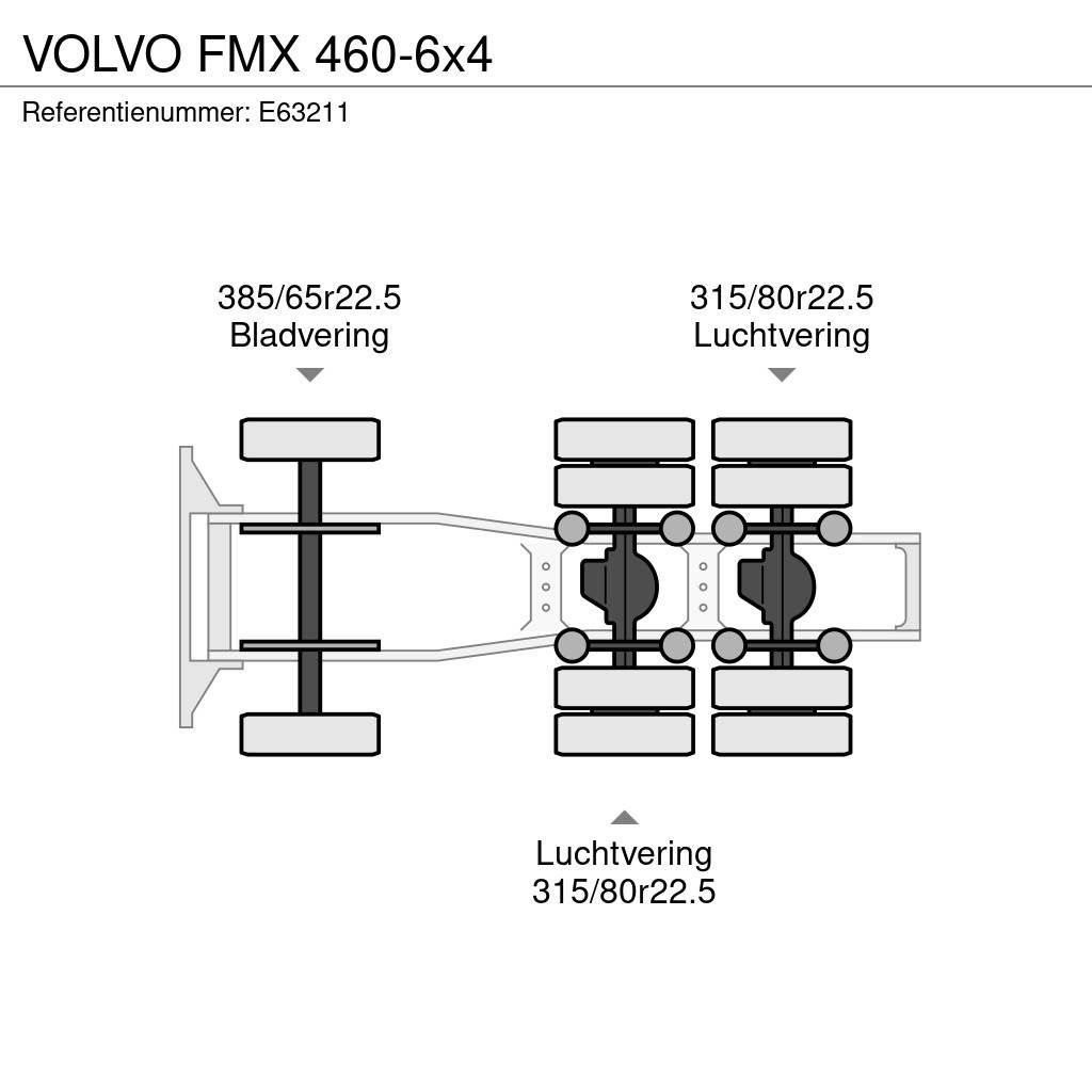 Volvo FMX 460-6x4 中古トラクターヘッド | トレーラーヘッド