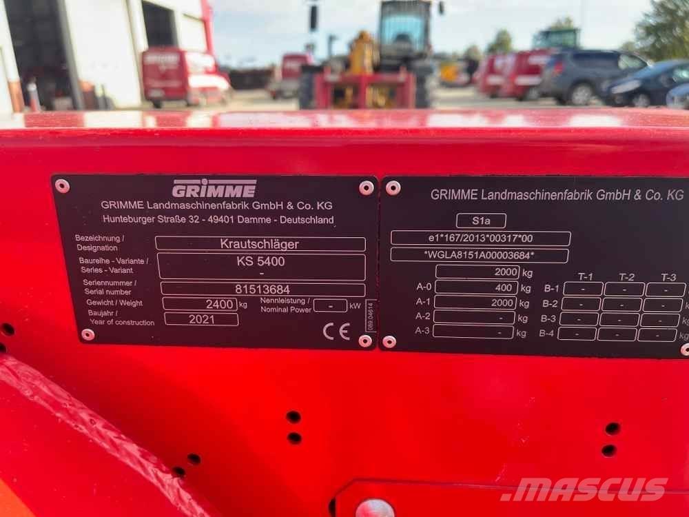 Grimme KS 5400 ジャガイモ用設備 - その他
