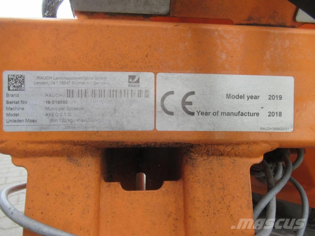 Rauch Axeo 2.1C 砂と塩撒き専用車