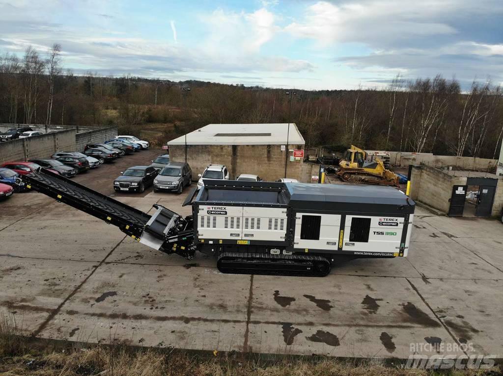 Terex Ecotec TSS390T 廃棄物シュレッダー
