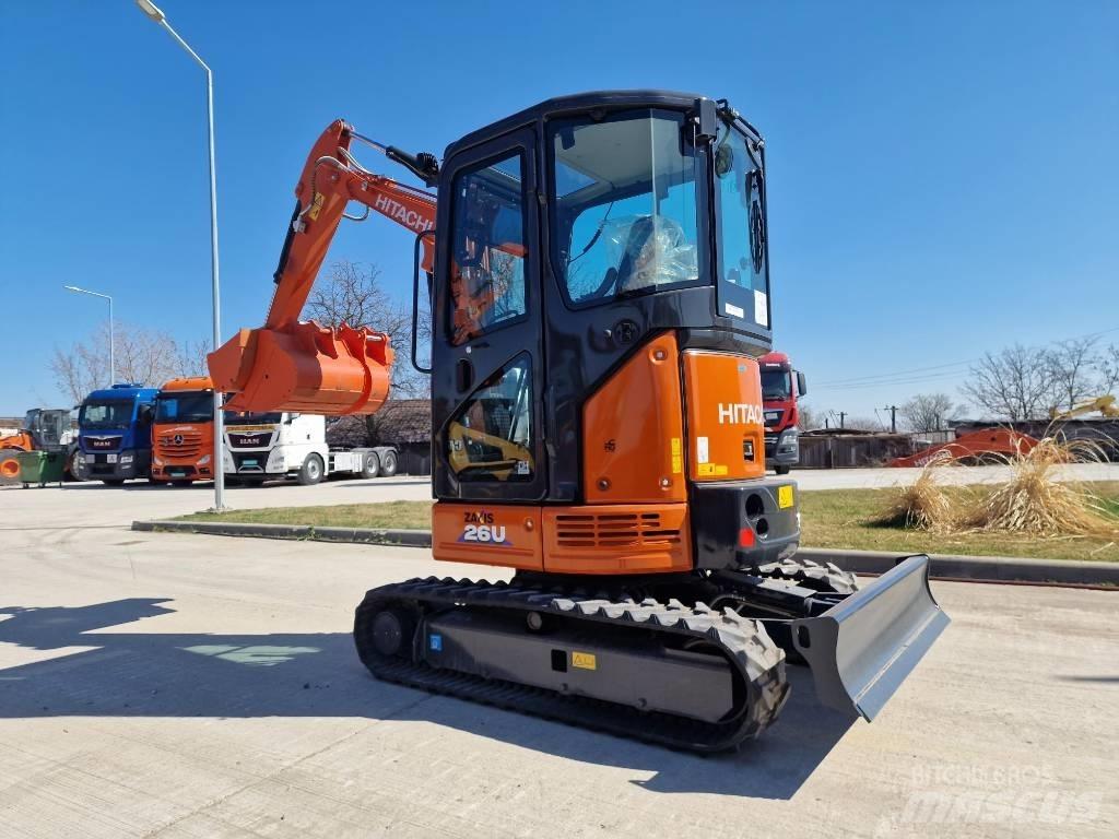 Hitachi ZX 26 U-6 ミニ油圧ショベル 7t以下（ミニユンボ・ミニディガー）