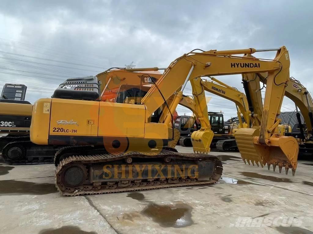 Hyundai Robex 220-7 大型油圧ショベル12t以上（パワーショベル・ユンボ）