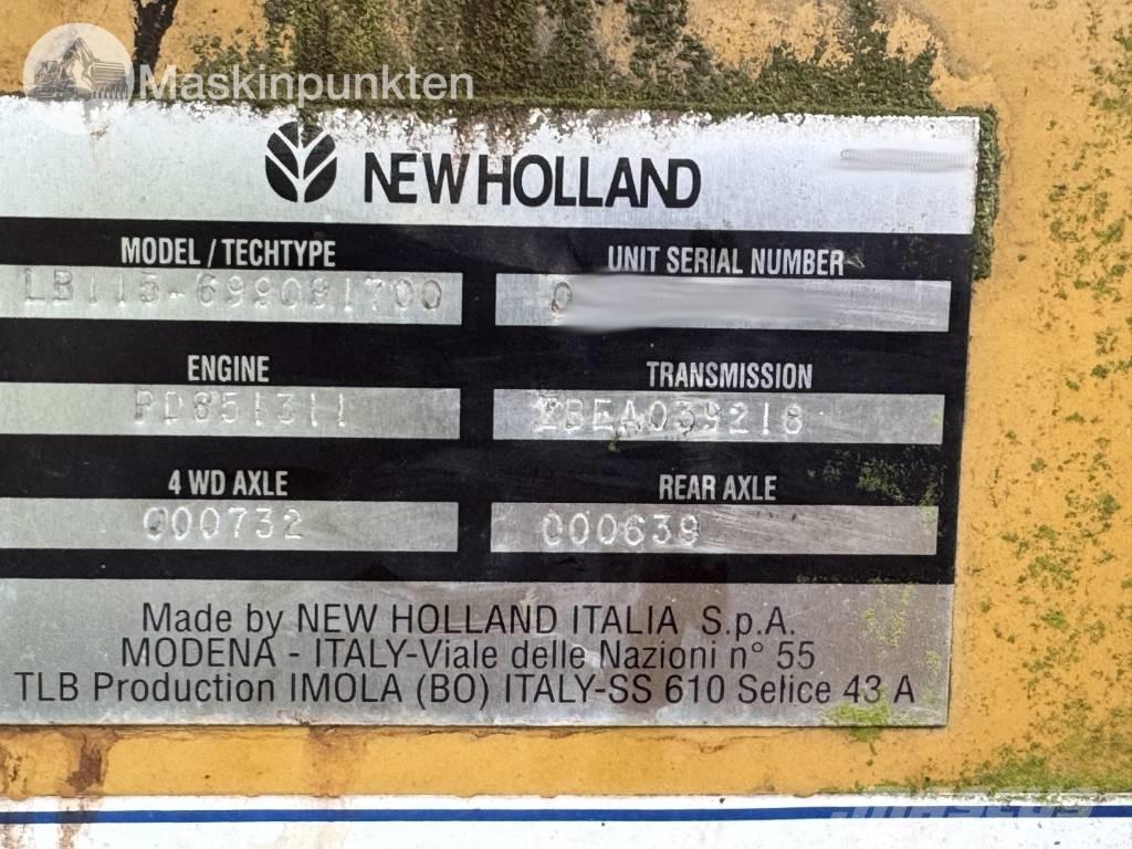 New Holland LB 115 バックホーローダー