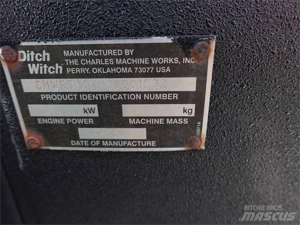 Ditch Witch rt40 トレンチャー