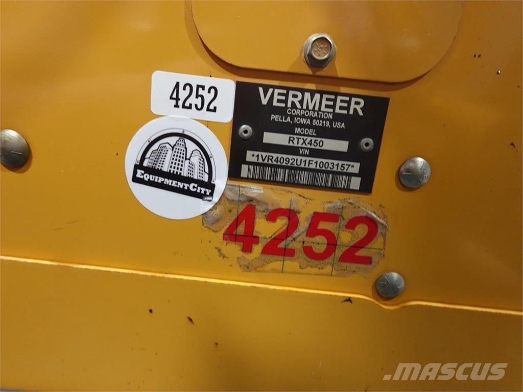 Vermeer RTX450 トレンチャー
