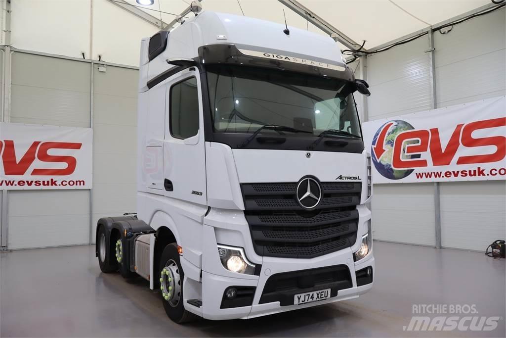 Mercedes-Benz ACTROS 2553 中古トラクターヘッド | トレーラーヘッド