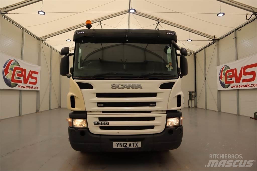 Scania P360 DROPSIDE REAR ラフテレーンクレーン