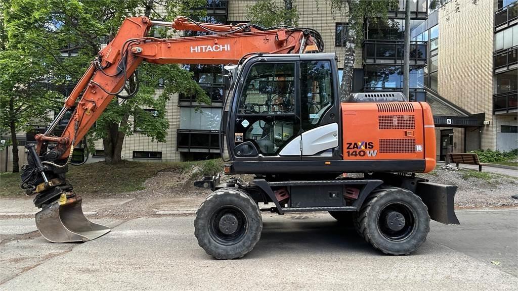 Hitachi ZX140W-5B ホイール式油圧ショベル（パワーショベル・ユンボ・バックホー）