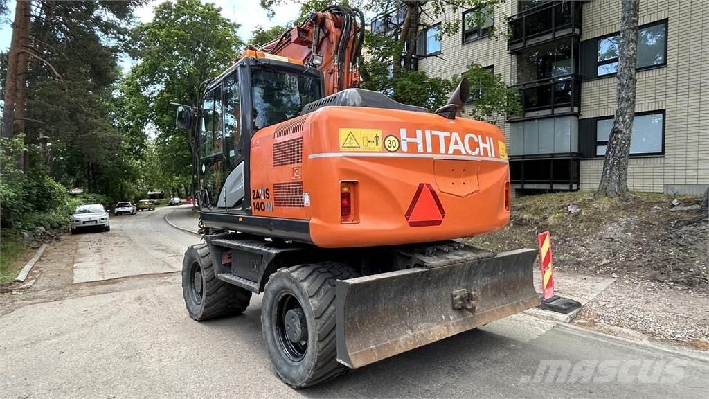 Hitachi ZX140W-5B ホイール式油圧ショベル（パワーショベル・ユンボ・バックホー）