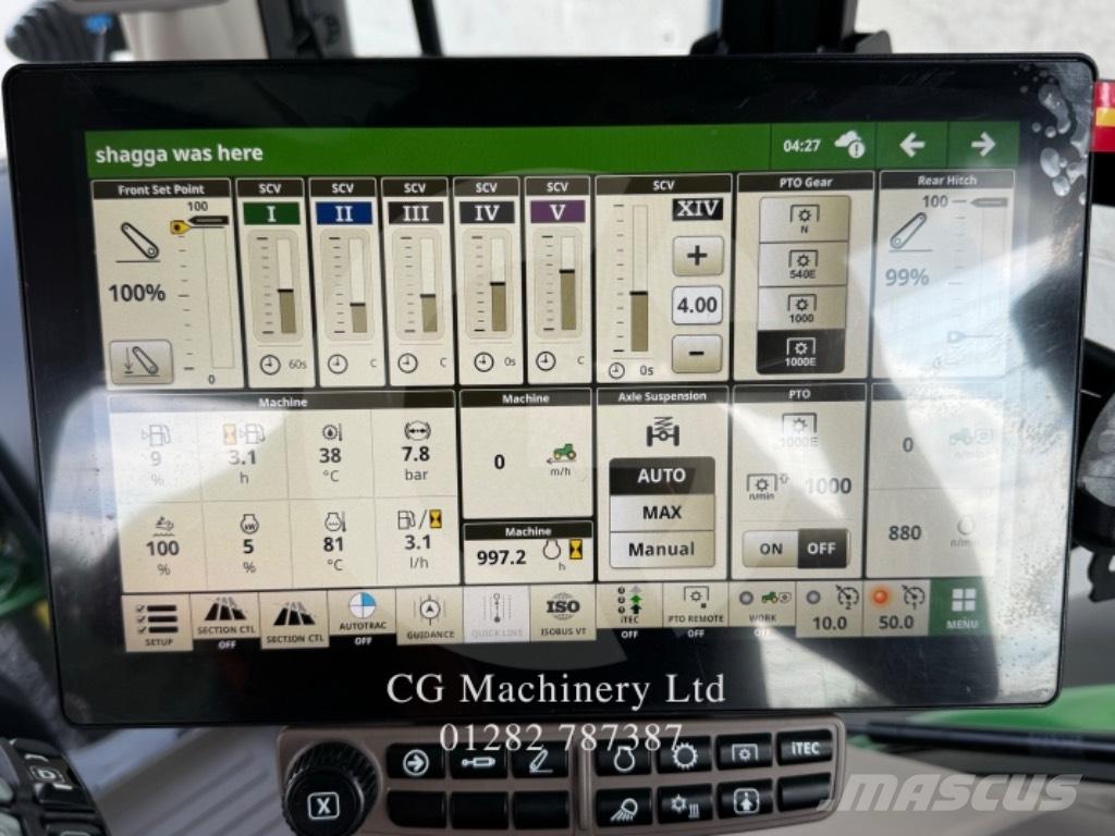 John Deere 6R 155 トラクター