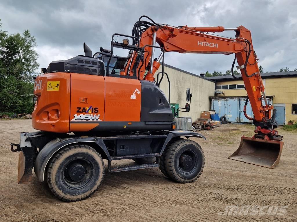 Hitachi ZX 145 W-6 ホイール式油圧ショベル（パワーショベル・ユンボ・バックホー）