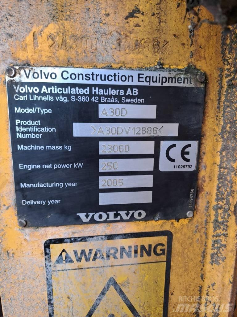 Volvo A 30 D アーティキュレート式ダンプトラック