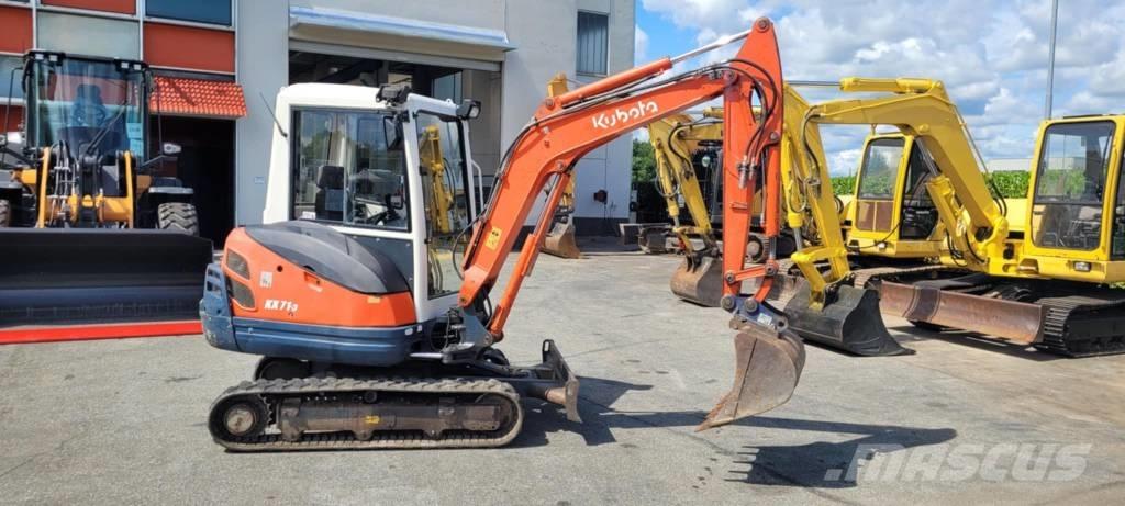 Kubota KX 71-3 ミニ油圧ショベル 7t以下（ミニユンボ・ミニディガー）