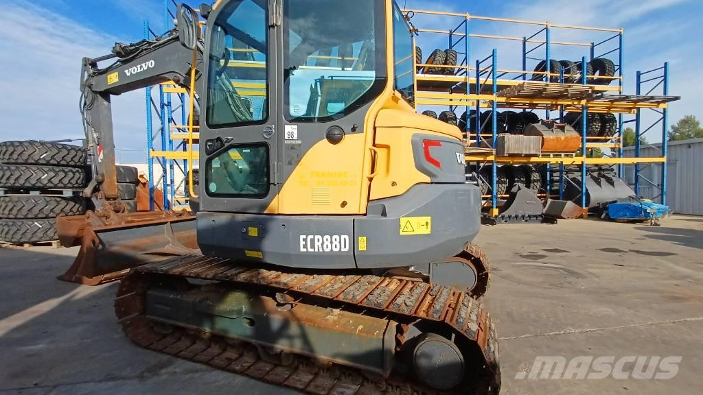 Volvo ECR 88 D 中型油圧ショベル 7ｔ-12ｔ（ユンボ・パワーショベル・バックホー）