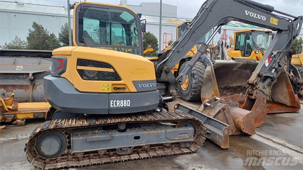 Volvo ECR 88 D ミニ油圧ショベル 7t以下（ミニユンボ・ミニディガー）