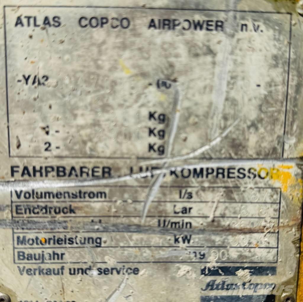 Atlas Copco XAS90D コンプレッサー