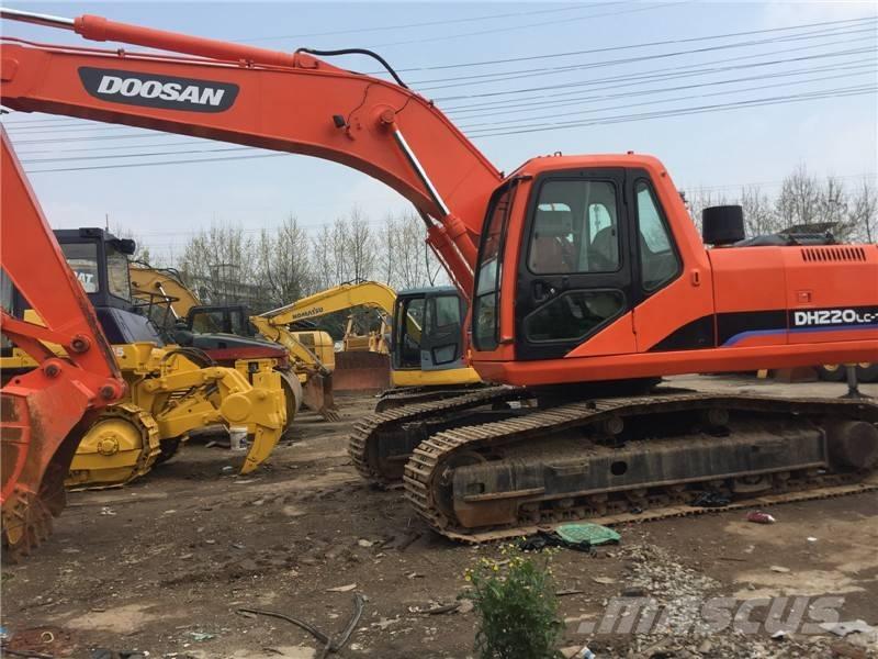 Doosan dh220lc-7 大型油圧ショベル12t以上（パワーショベル・ユンボ）