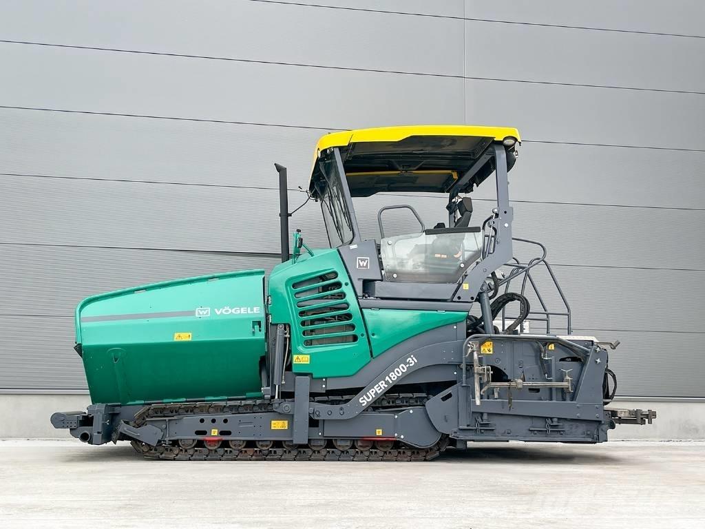 Vögele SUPER 1800-3I アスファルトフィニッシャ