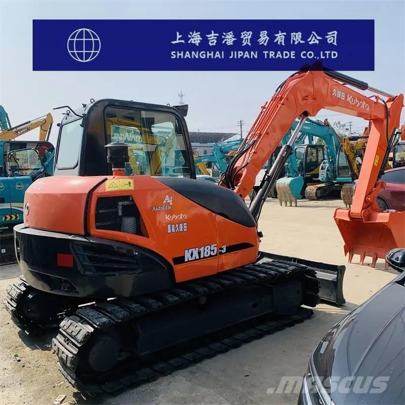 Kubota KX 185-3 中型油圧ショベル 7ｔ-12ｔ（ユンボ・パワーショベル・バックホー）