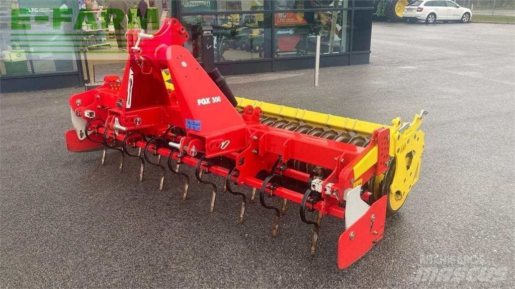 Pöttinger Fox 300 パワーハローとロータリーハロー