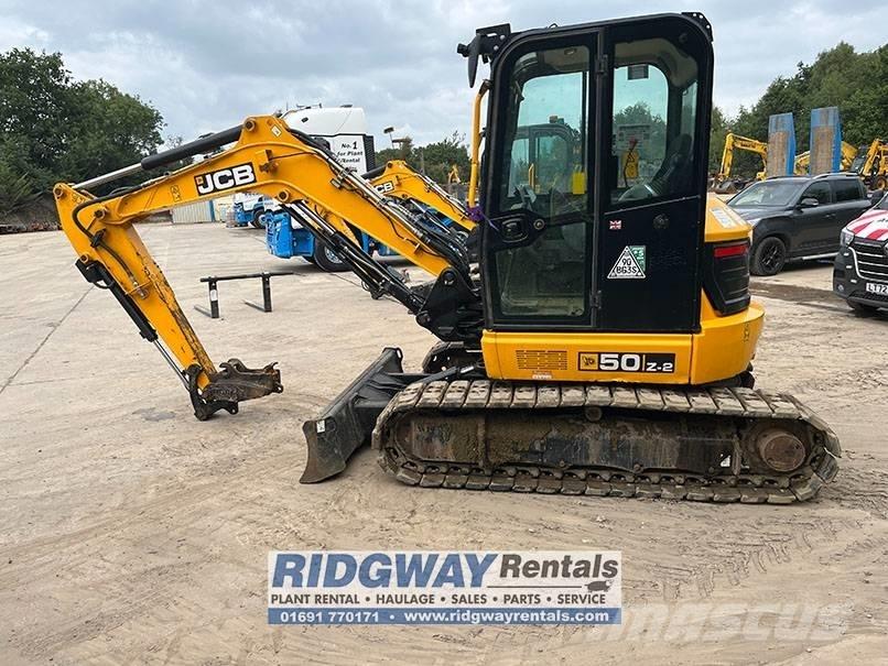 JCB 50 Z-2 ミニ油圧ショベル 7t以下（ミニユンボ・ミニディガー）