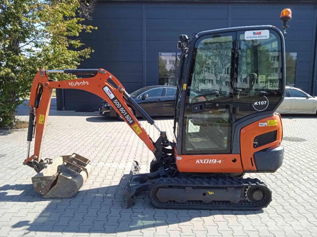 Kubota KX 019-4 ミニ油圧ショベル 7t以下（ミニユンボ・ミニディガー）