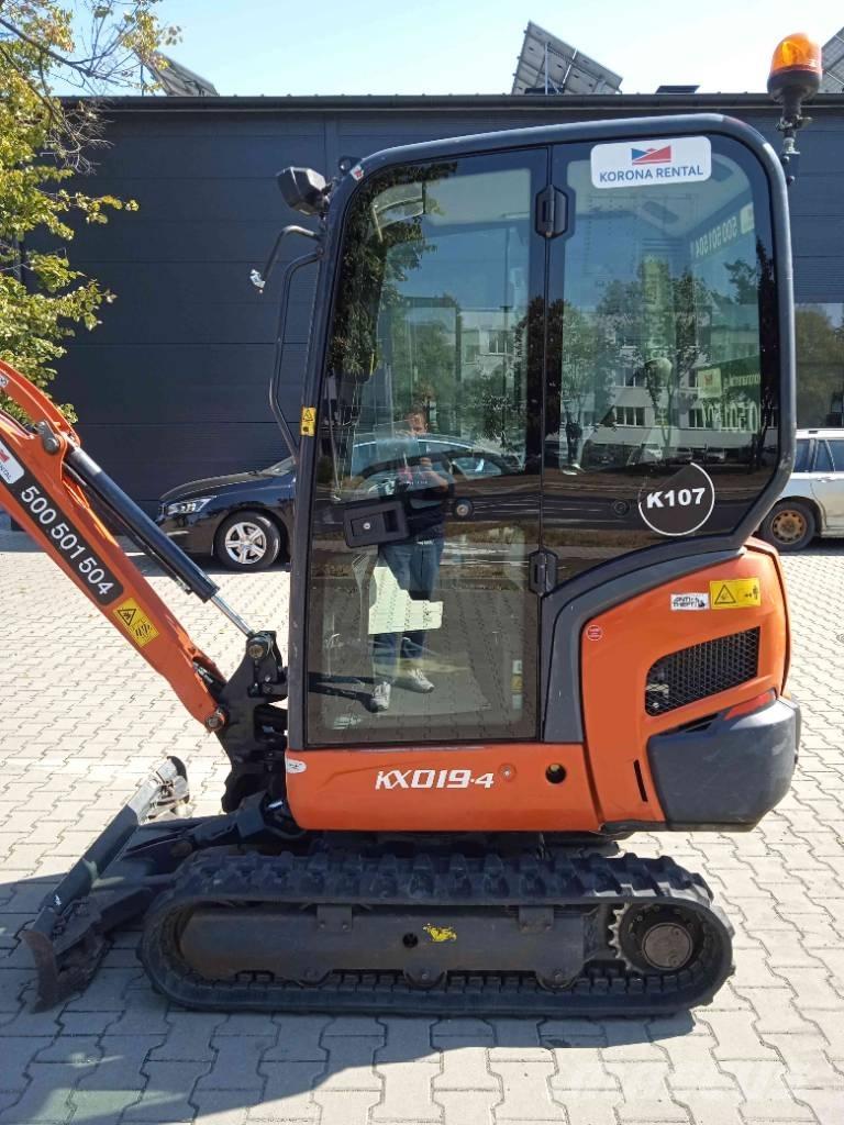 Kubota KX 019-4 ミニ油圧ショベル 7t以下（ミニユンボ・ミニディガー）