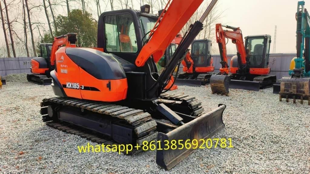 Kubota KX 185-3 中型油圧ショベル 7ｔ-12ｔ（ユンボ・パワーショベル・バックホー）