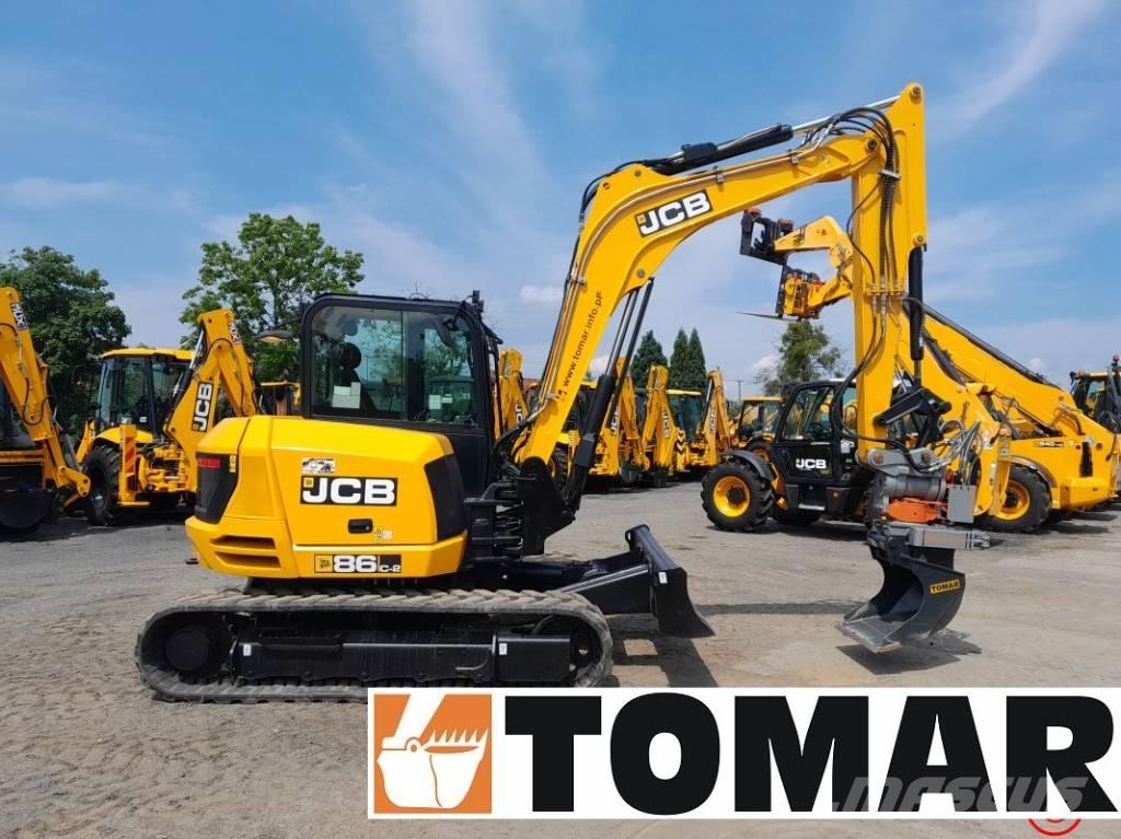 JCB 86 C-2 中型油圧ショベル 7ｔ-12ｔ（ユンボ・パワーショベル・バックホー）