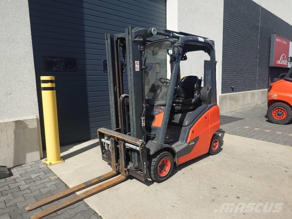 Linde H16T/391 LPGフォークリフト