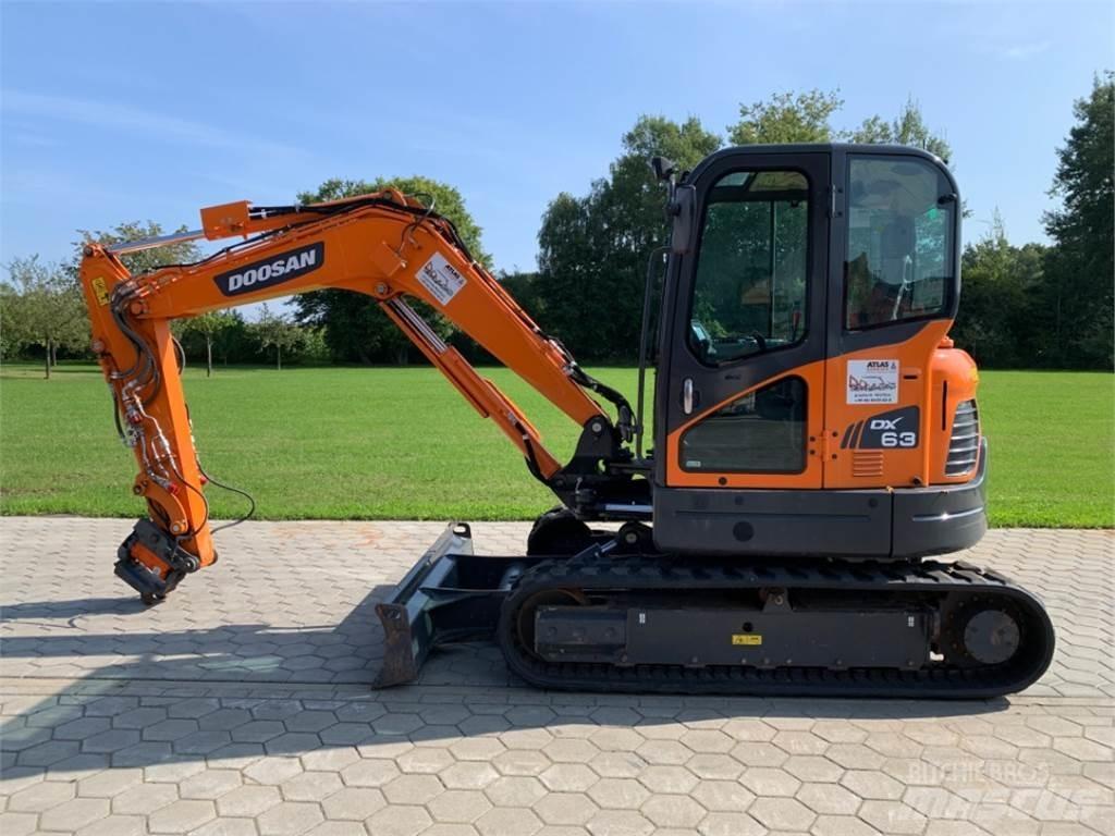 Doosan DX63-3 ミニ油圧ショベル 7t以下（ミニユンボ・ミニディガー）