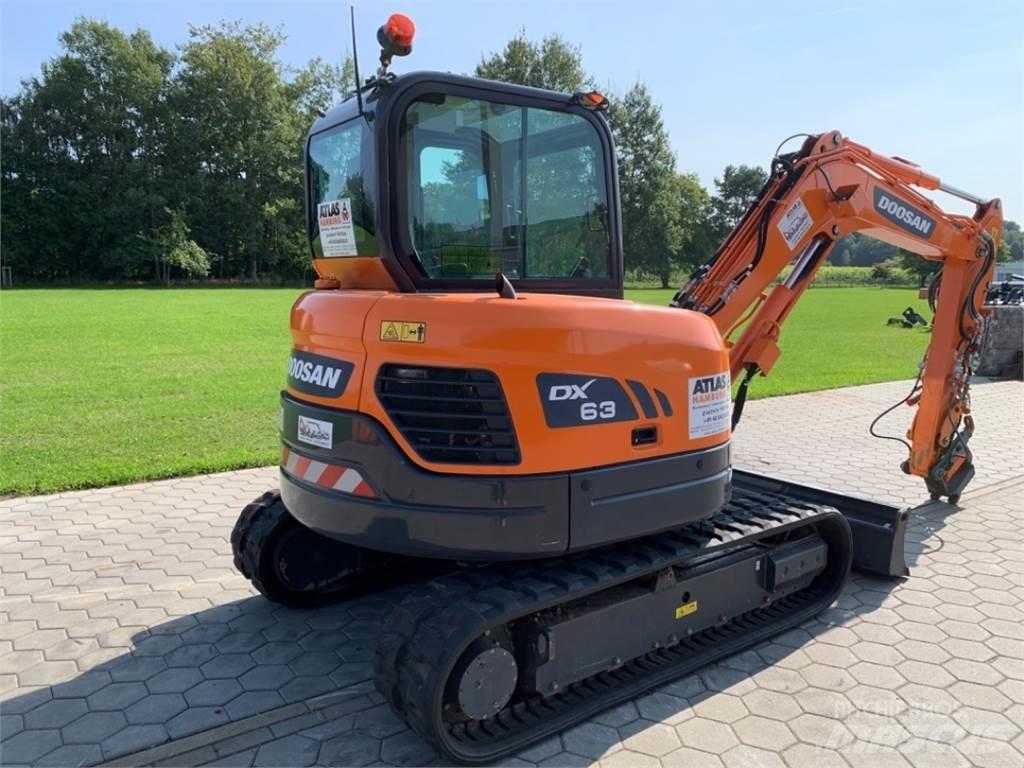 Doosan DX63-3 ミニ油圧ショベル 7t以下（ミニユンボ・ミニディガー）