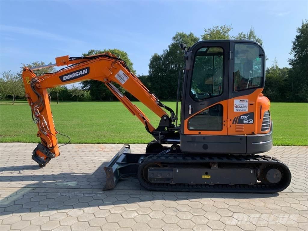 Doosan DX63-3 ミニ油圧ショベル 7t以下（ミニユンボ・ミニディガー）