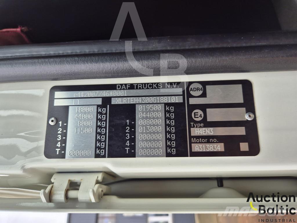 DAF XF 480 FT 中古トラクターヘッド | トレーラーヘッド