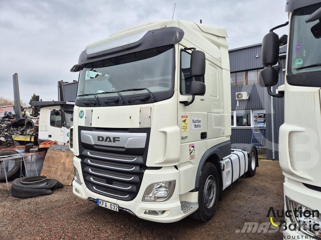 DAF XF 480 FT 中古トラクターヘッド | トレーラーヘッド