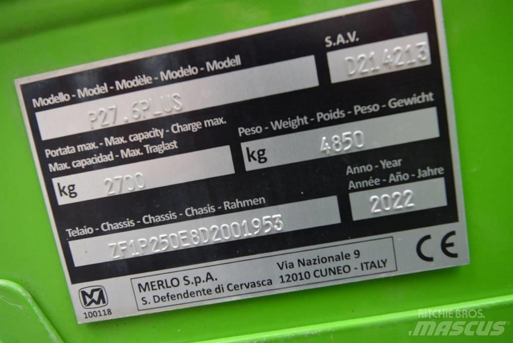 Merlo P 27.6 Plus テレスコーピックハンドラー