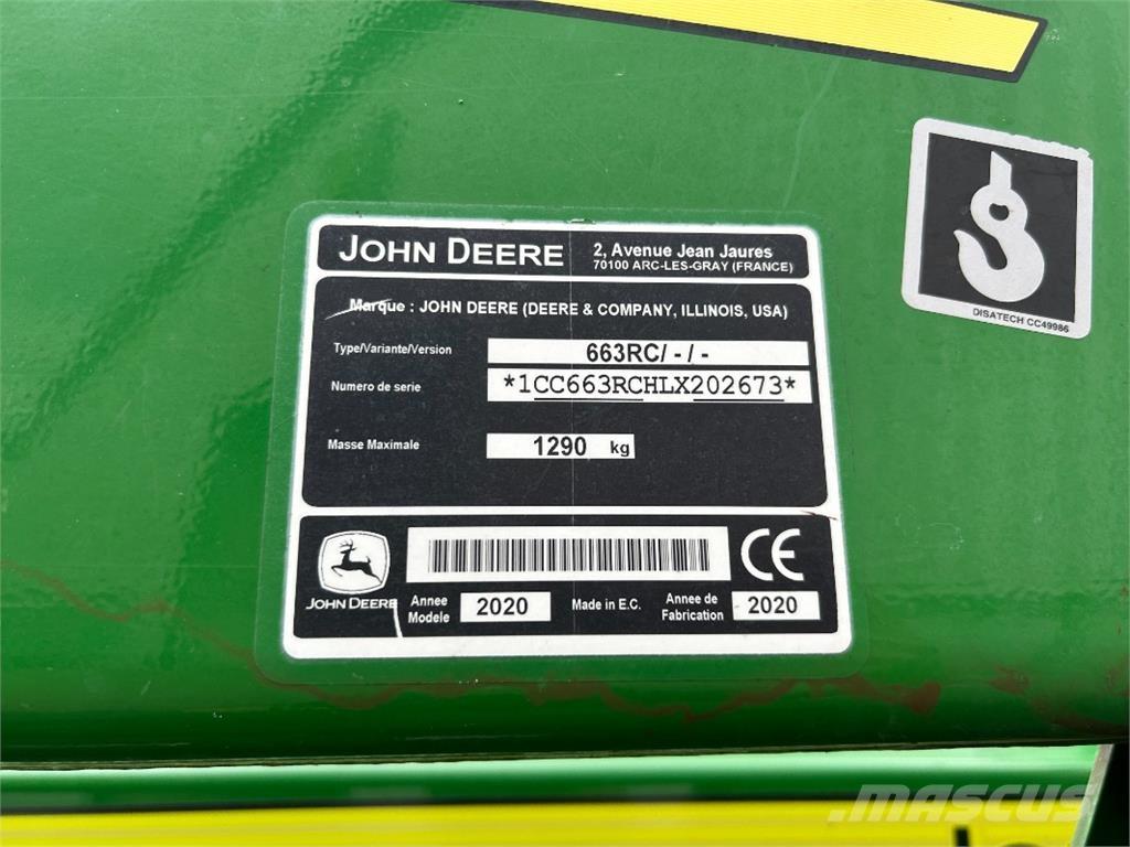 John Deere 6155M トラクター