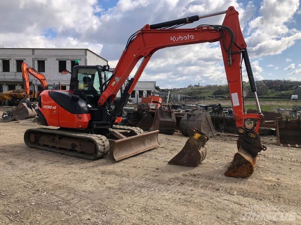 Kubota KX 080-4 大型油圧ショベル12t以上（パワーショベル・ユンボ）