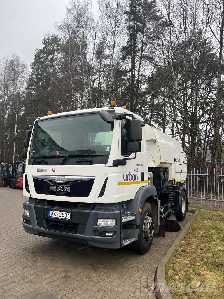 MAN TGM 15.250 路面清掃機