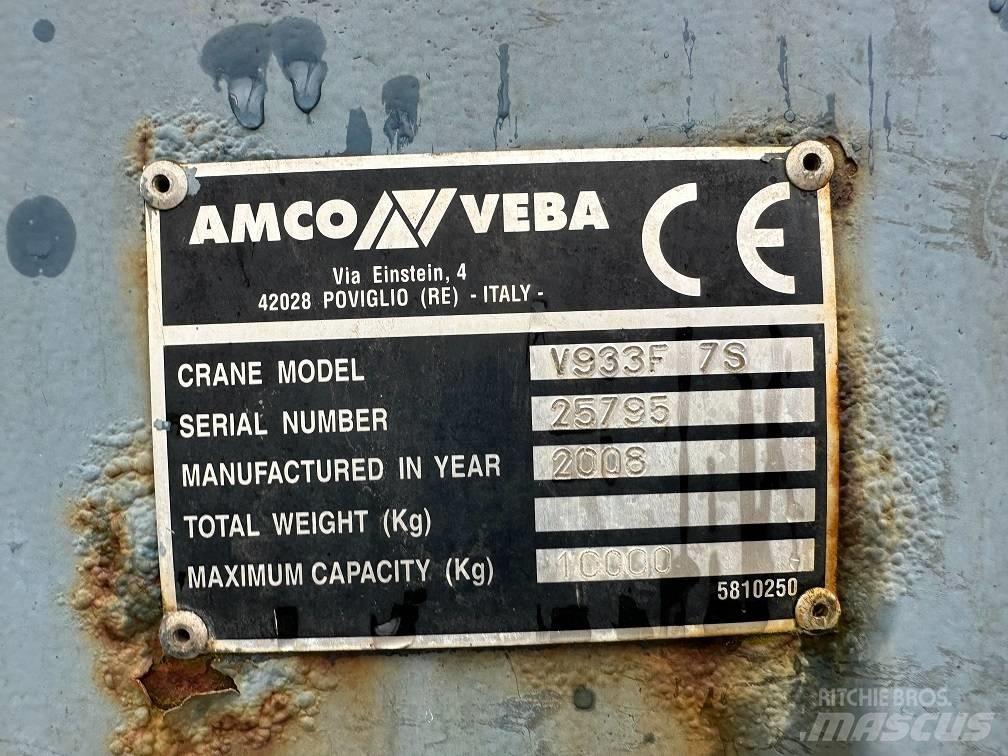 Amco Veba v933 7s ローダークレーン