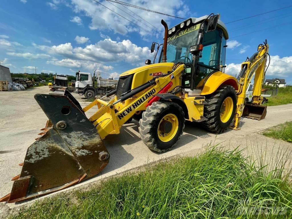New Holland B 100 C バックホーローダー