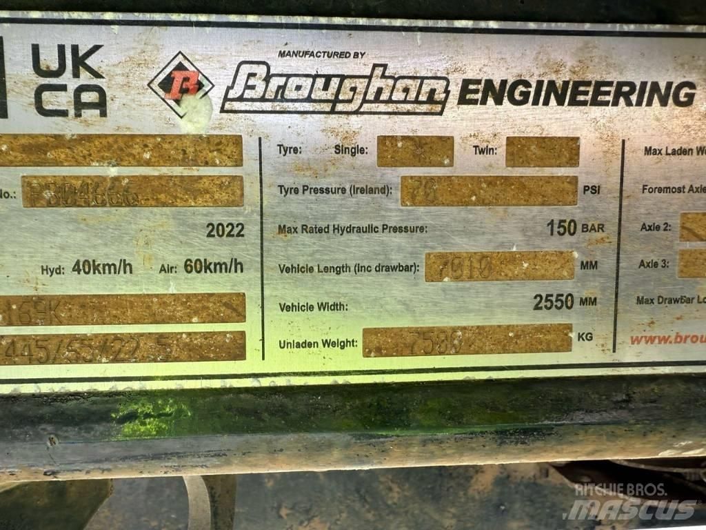 Broughan B 20 ダンプトレーラー