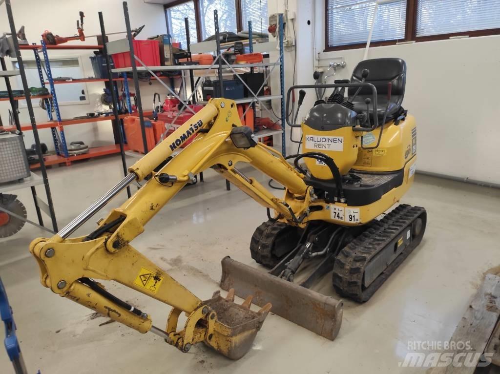 Komatsu PC 09-1 ミニ油圧ショベル 7t以下（ミニユンボ・ミニディガー）