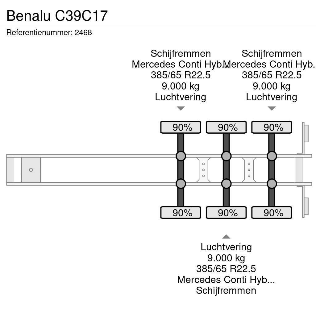 Benalu C39C17 ダンプセミトレーラー