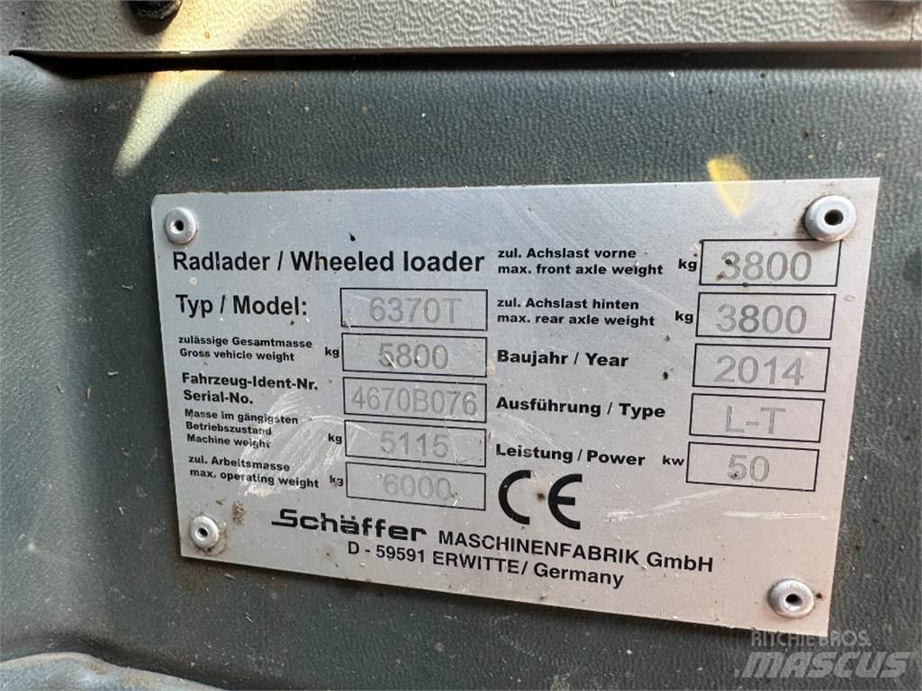 Schäffer 6370 T スキッドステアローダー