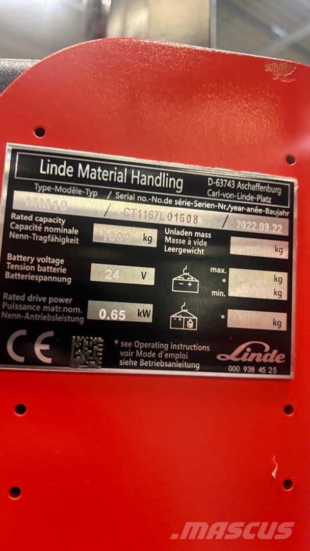 Linde MM10 バッテリーフォークリフト